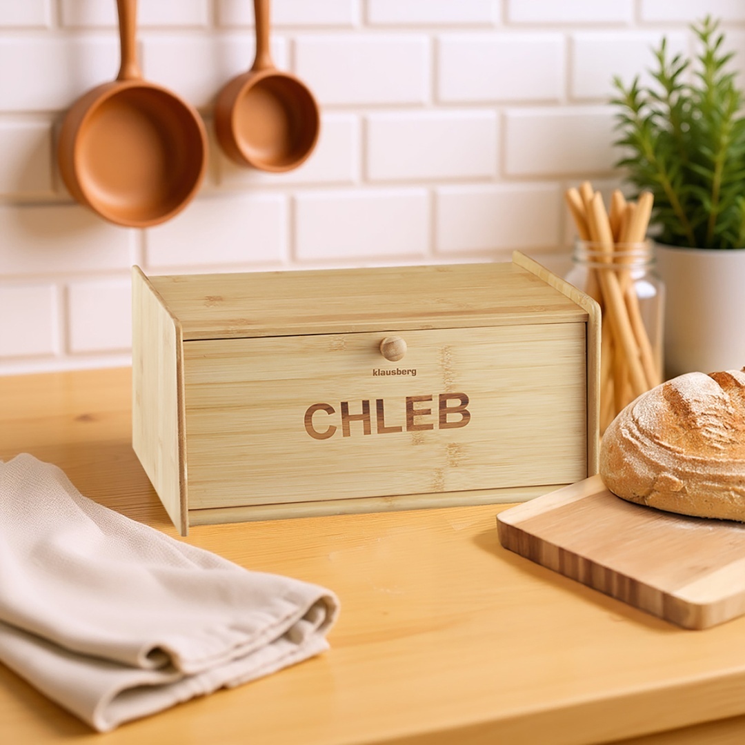 CHLEBAK POJEMNIK BAMBUSOWY NA PIECZYWO KLAUSBERG KB-7934